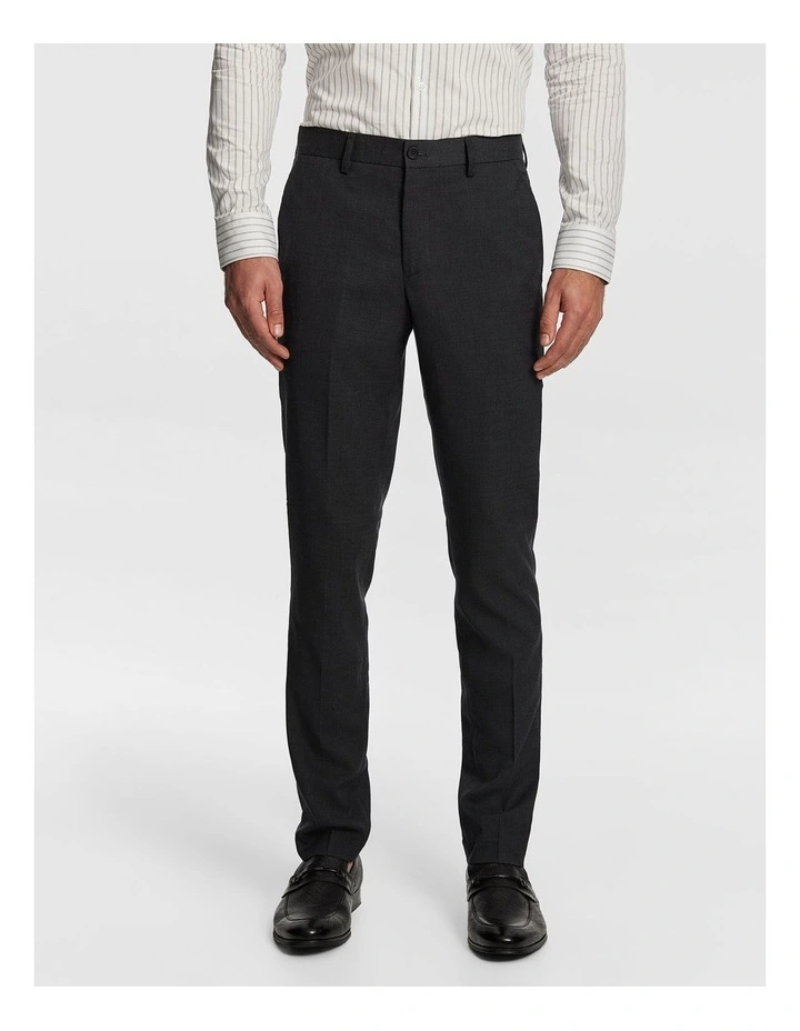 Lukey Stretch Skinny Fit Pant in Charcoal image 1