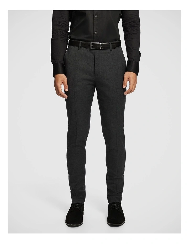 Lukey Stretch Skinny Fit Pant in Charcoal image 1