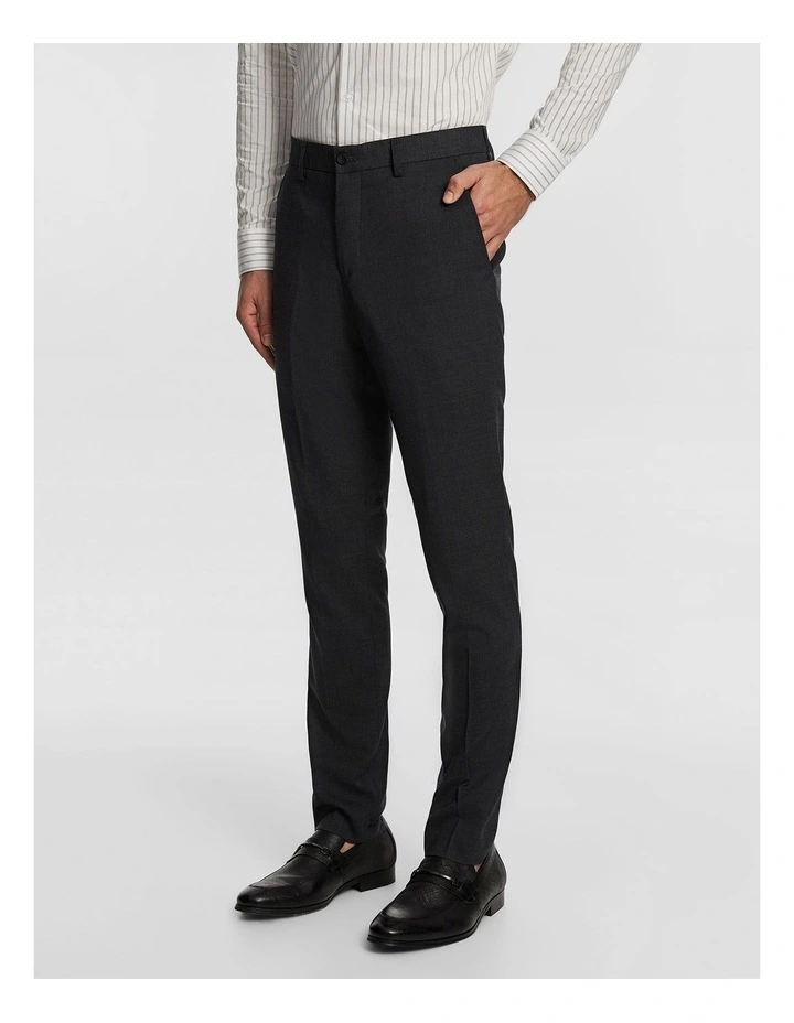 Lukey Stretch Skinny Fit Pant in Charcoal image 3