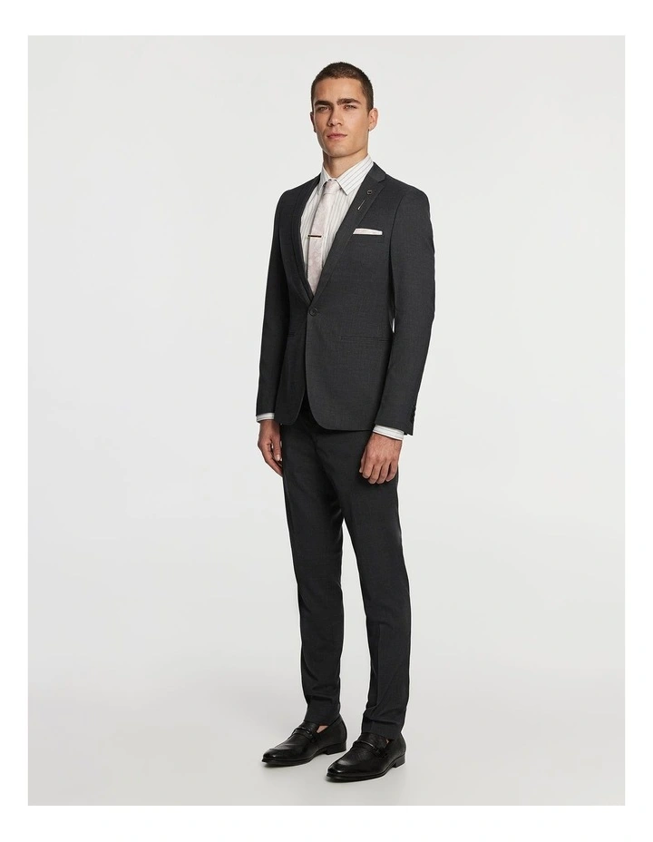 Lukey Stretch Skinny Fit Pant in Charcoal image 5