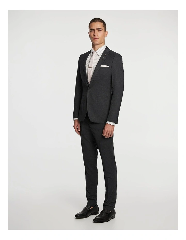 Lukey Stretch Skinny Fit Pant in Charcoal image 5