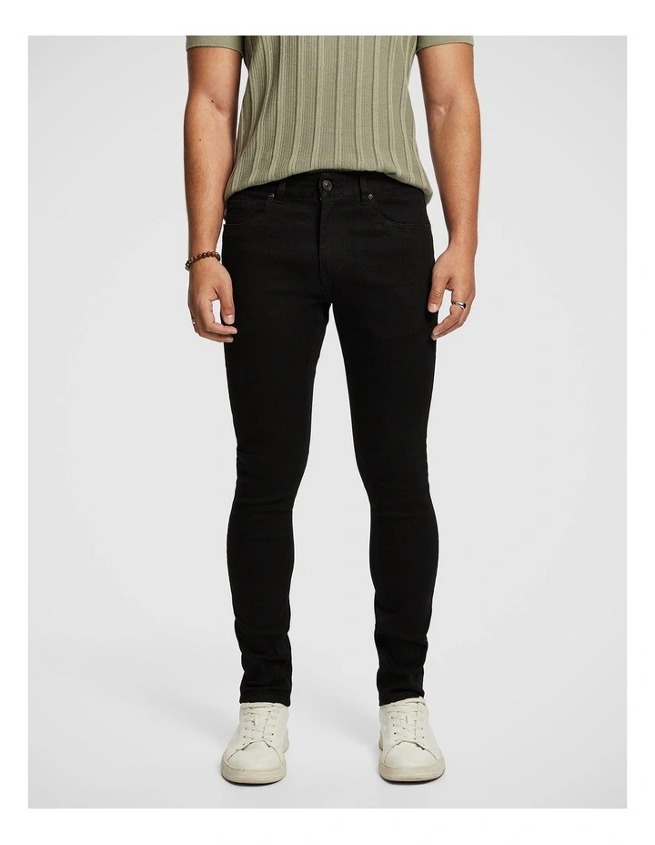 Toni Skinny Jean in Black image 2