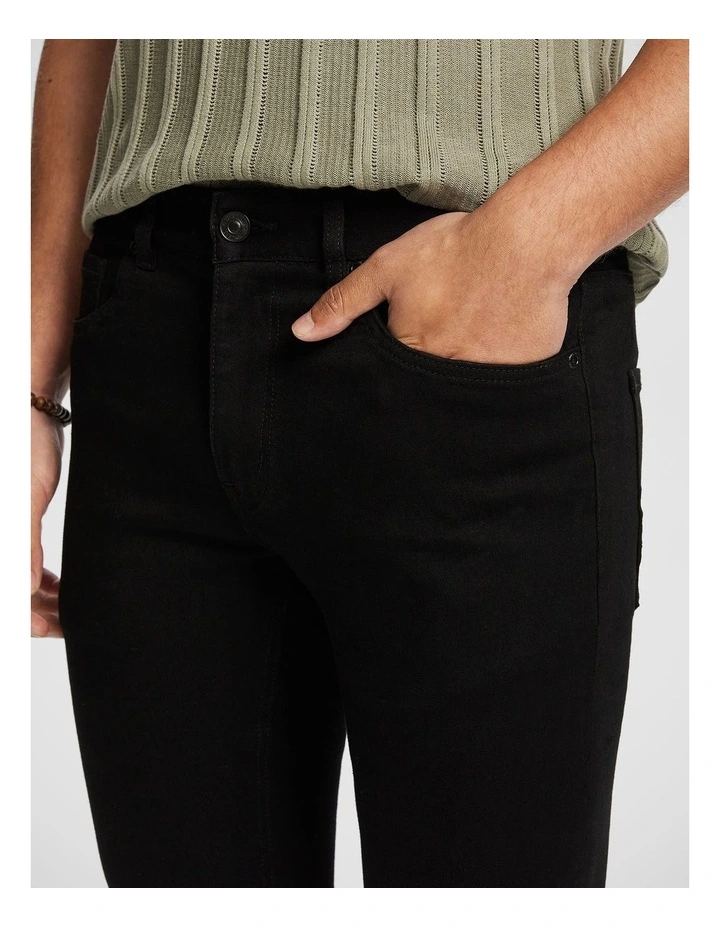 Toni Skinny Jean in Black image 3