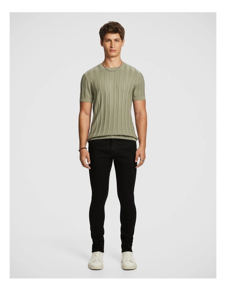Toni Skinny Jean in Black image 6
