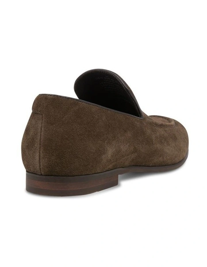 Tristen Suede Loafer in Brown image 2
