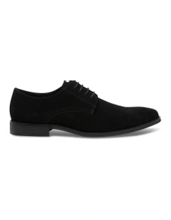 Terry Suede Shoe in Black