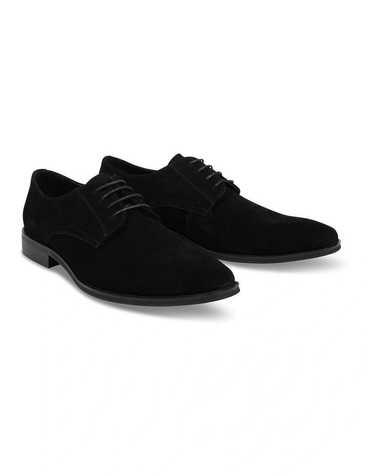 Terry Suede Shoe in Black image 3