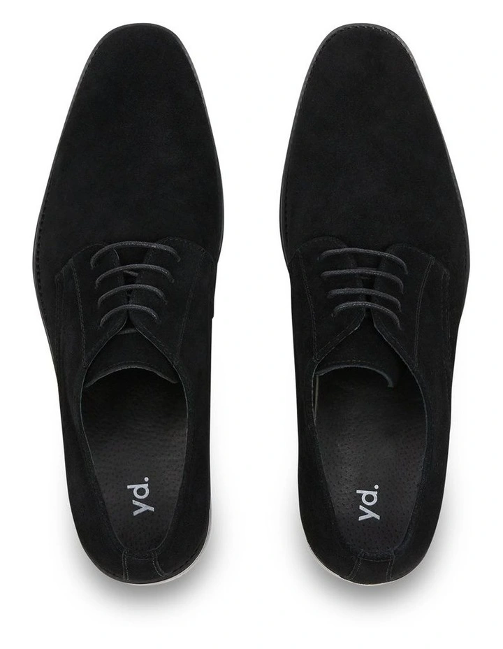 Terry Suede Shoe in Black image 5