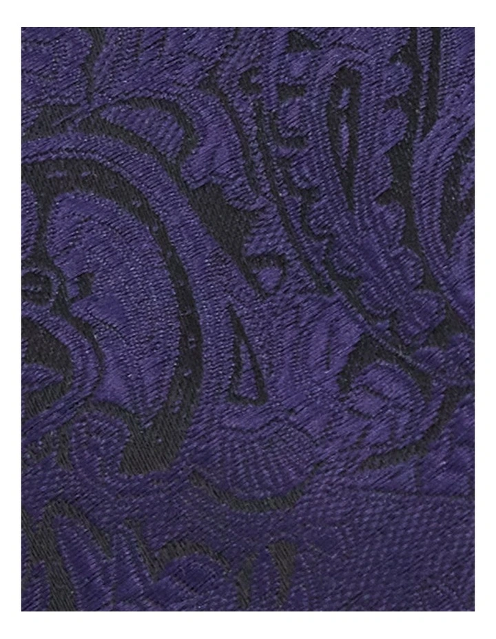 Rialta Paisley 5 Cm Width Tie in Purple image 2