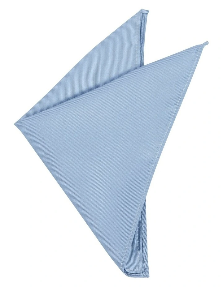 Evan Tie And Pocket Square Set in Blue image 3