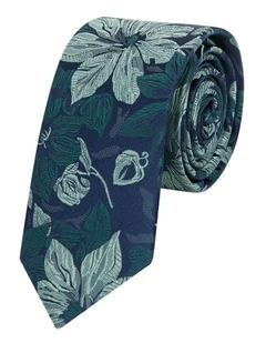 Dornan Floral 6.5 Cm Width Tie in Sage