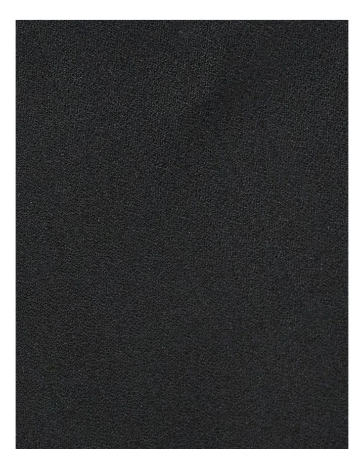 Premium Silk 7.5 Cm Width Tie in Black image 2