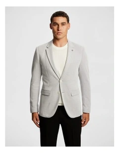 Chase Stretch Blazer in Natural