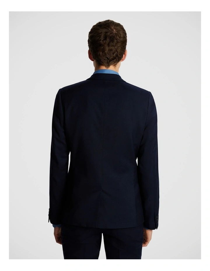 Marina Stretch Skinny Suit Jacket in Ink Blue image 2