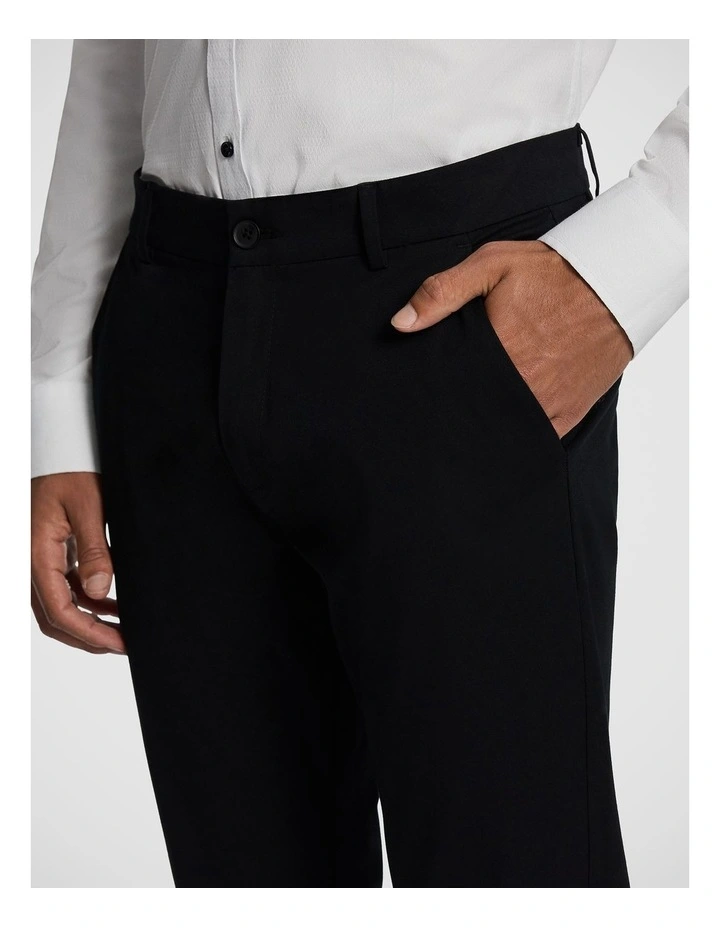 Danny Slim Chino in Black image 4