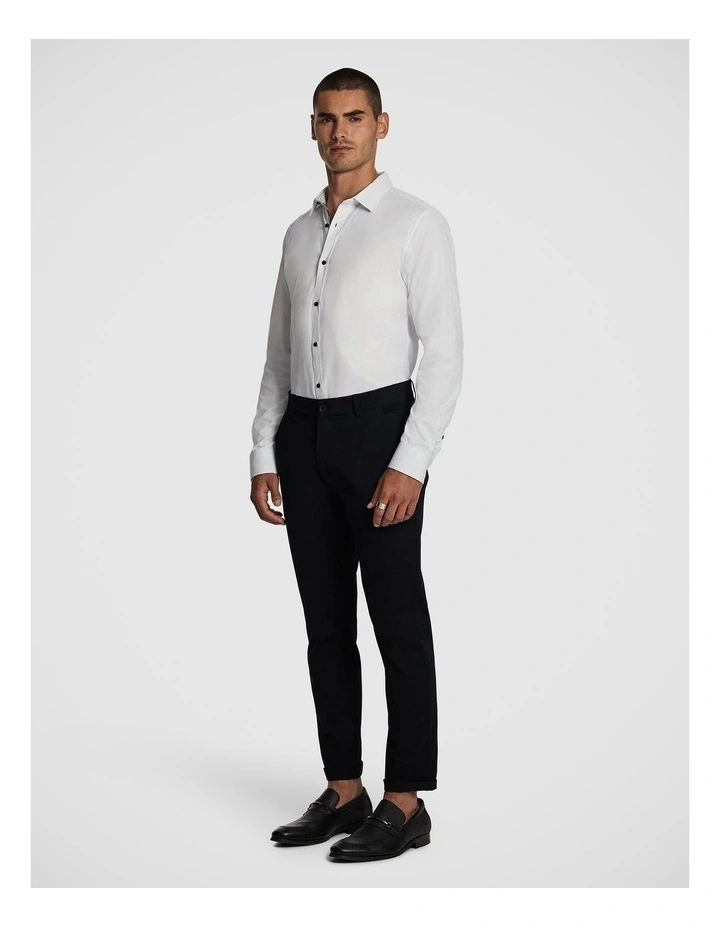 Danny Slim Chino in Black image 5