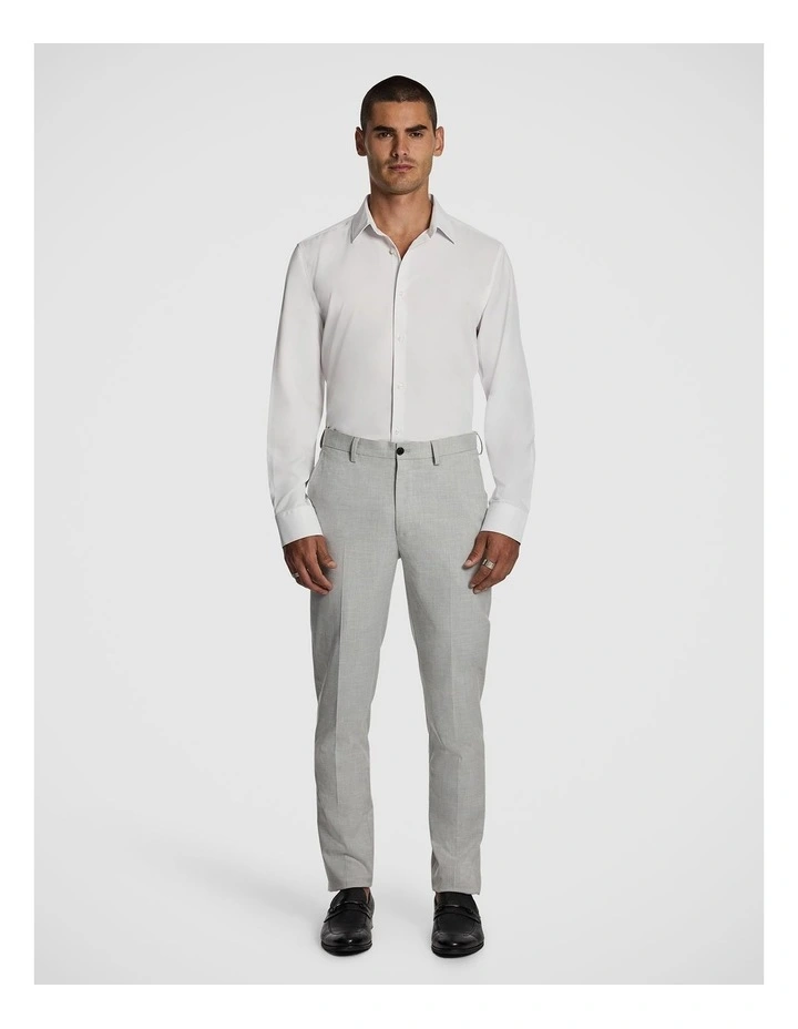 Tech Movement Slim Dress Shirt White image 5