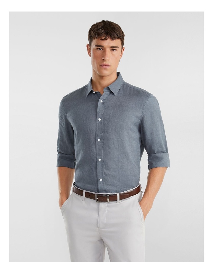 West Hampton Pure Linen Long Sleeve Shirt