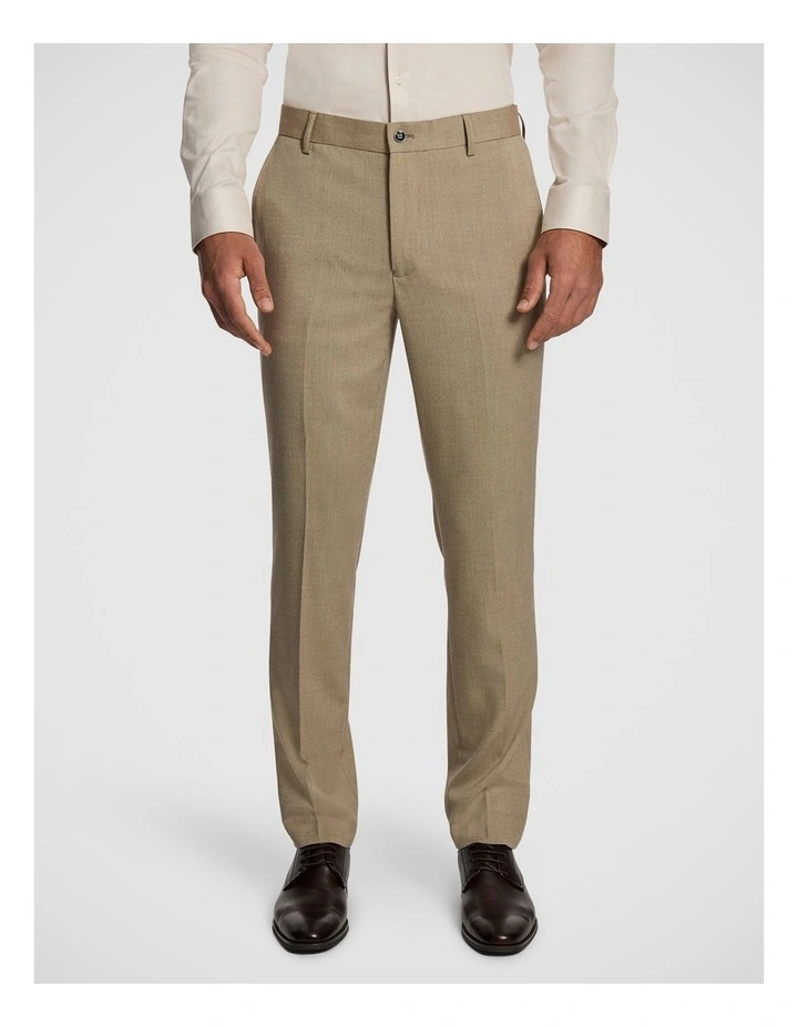 Hayman Stretch Skinny Dress Pant in Sand image 1