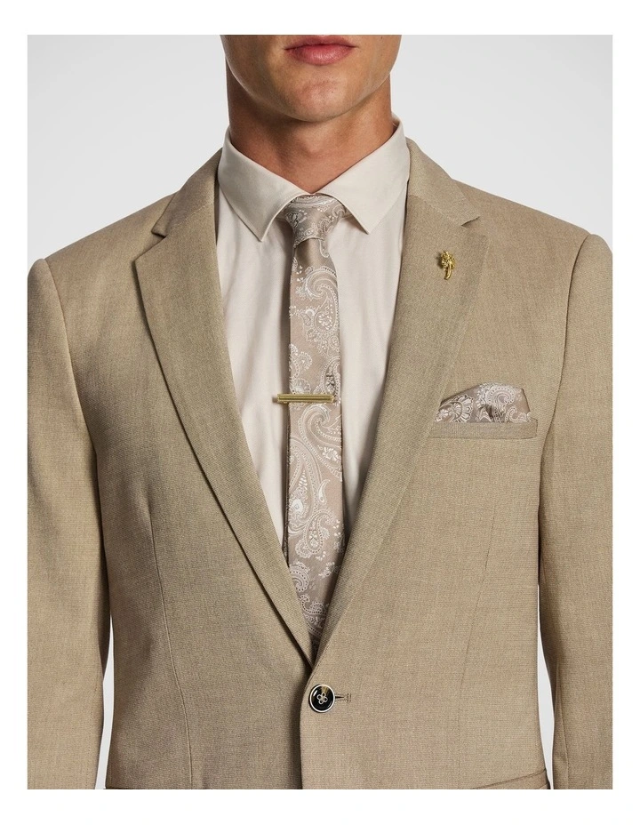 Hayman Stretch Skinny Dress Pant in Sand image 3