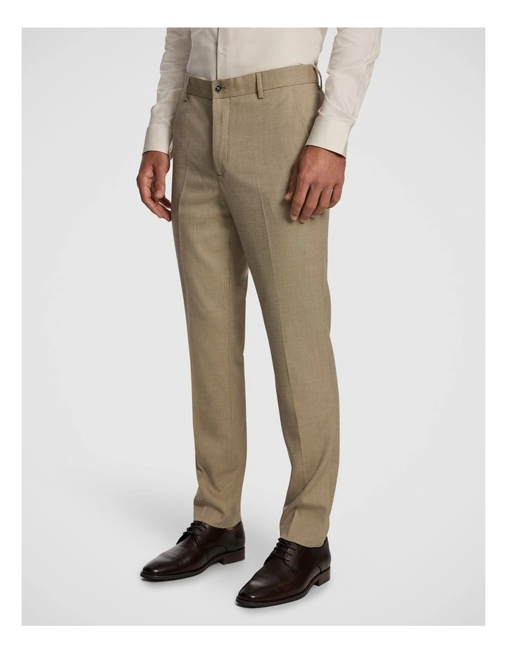 Hayman Stretch Skinny Dress Pant in Sand image 3