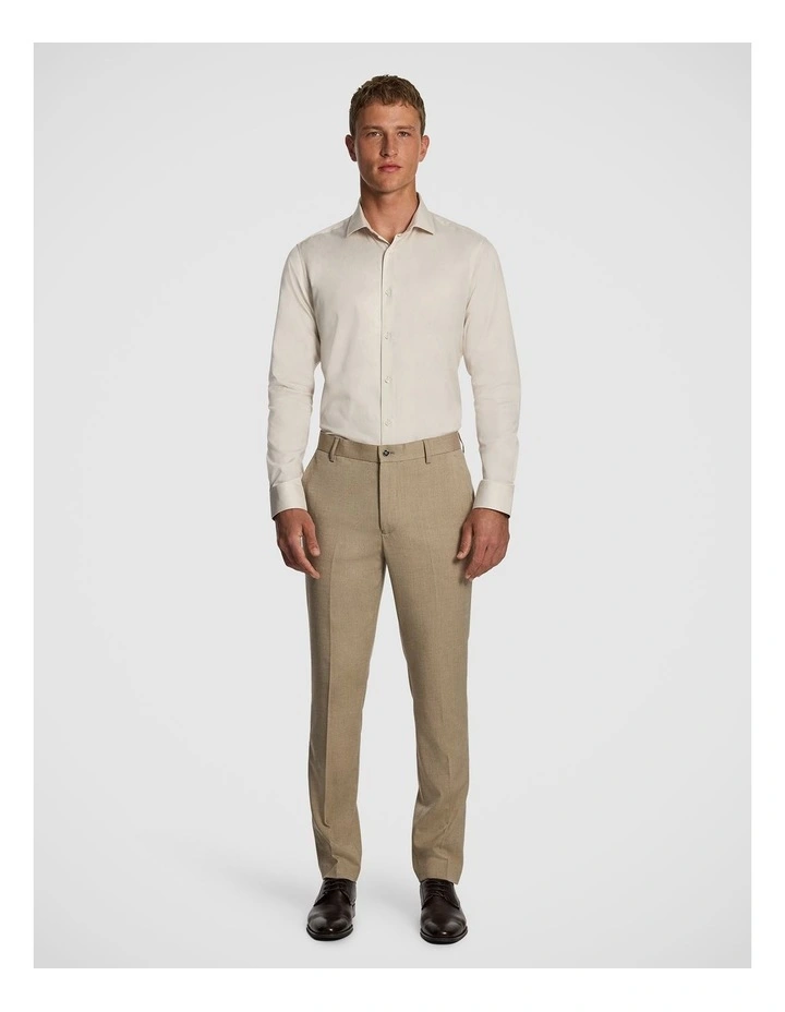 Hayman Stretch Skinny Dress Pant in Sand image 7