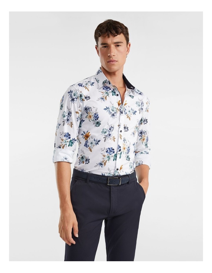 Pine Slim White Shirt