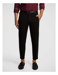 Kent Cropped Pant in Black