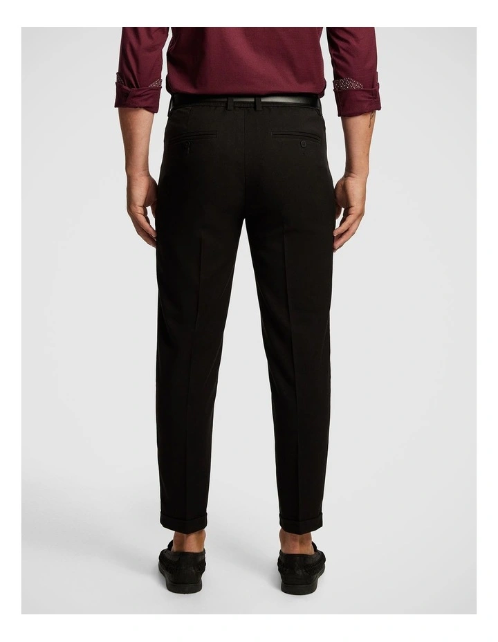 Kent Cropped Pant in Black image 2