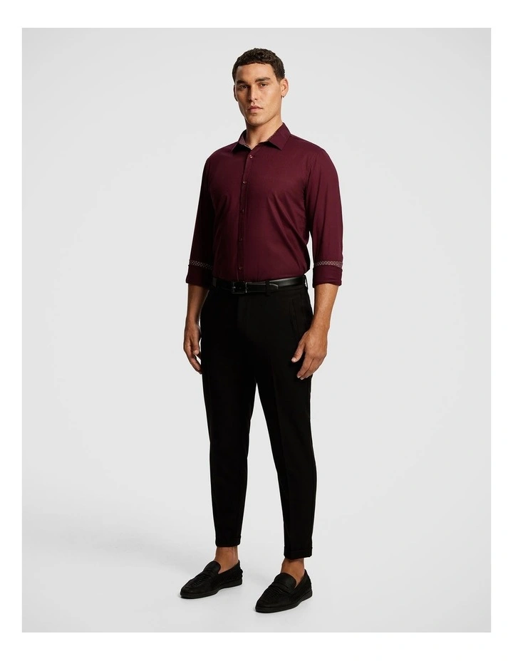 Kent Cropped Pant in Black image 4