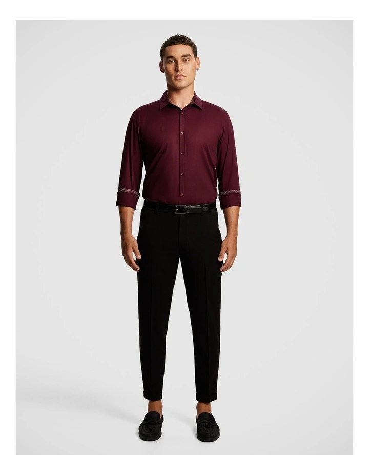 Kent Cropped Pant in Black image 5