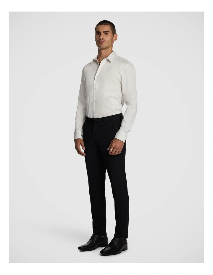 Hulk Muscle Fit Dress Shirt in White image 4