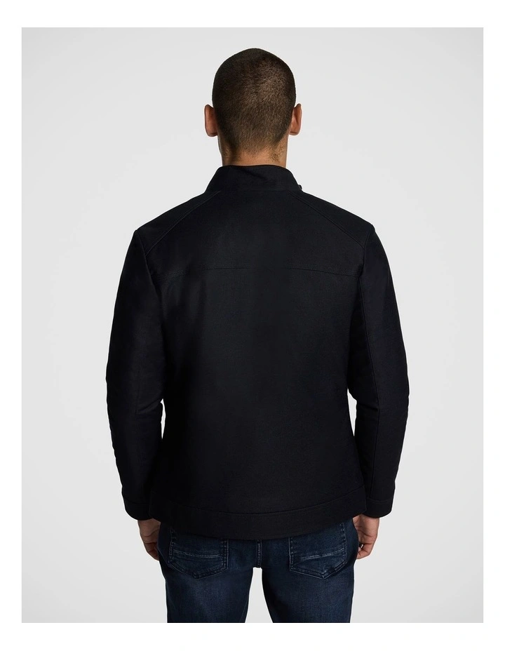 Colt Racer Jacket in Dark Blue image 2