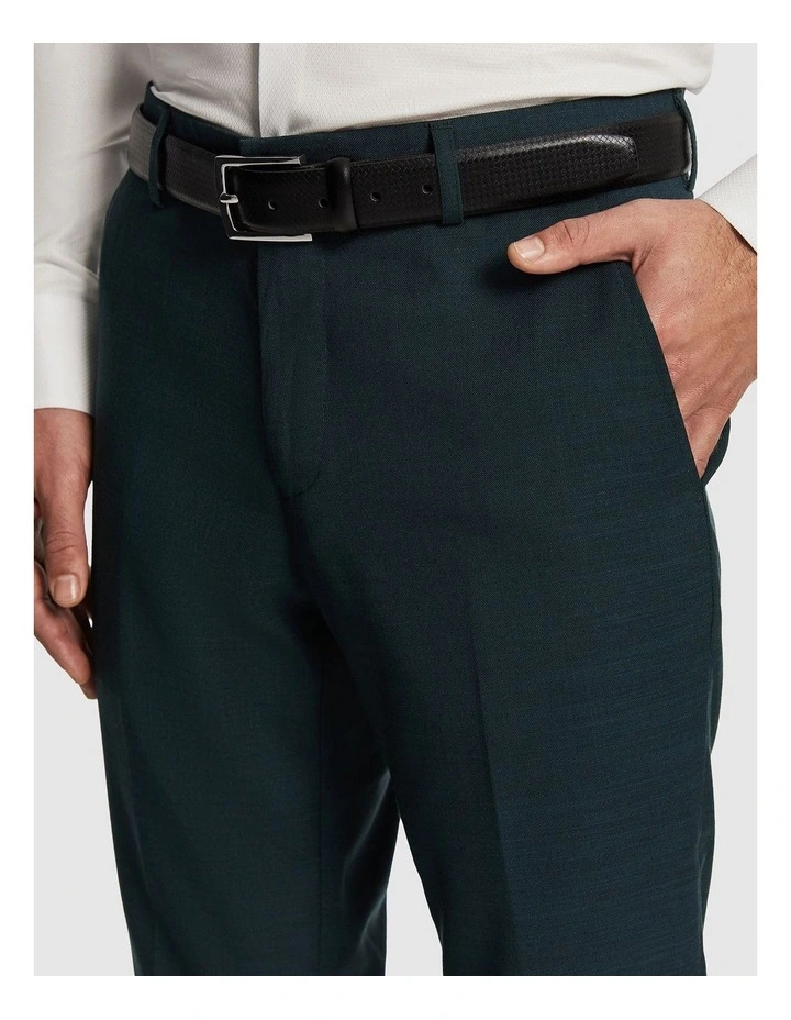 Lukey Skinny Dress Pant in Teal image 4