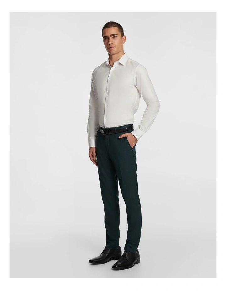 Lukey Skinny Dress Pant in Teal image 5