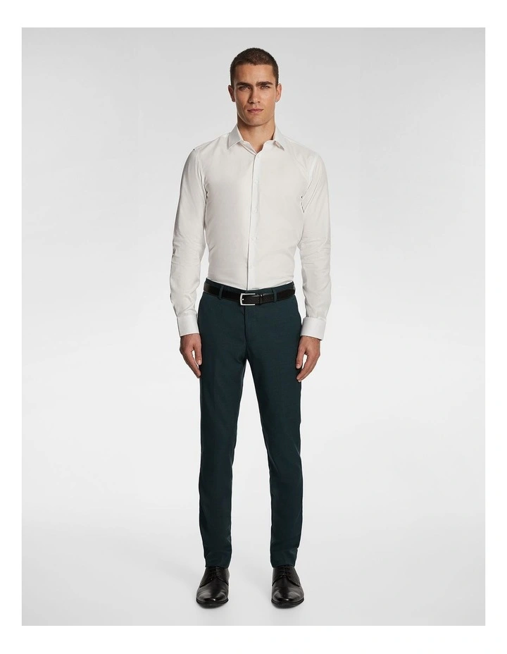 Lukey Skinny Dress Pant in Teal image 6