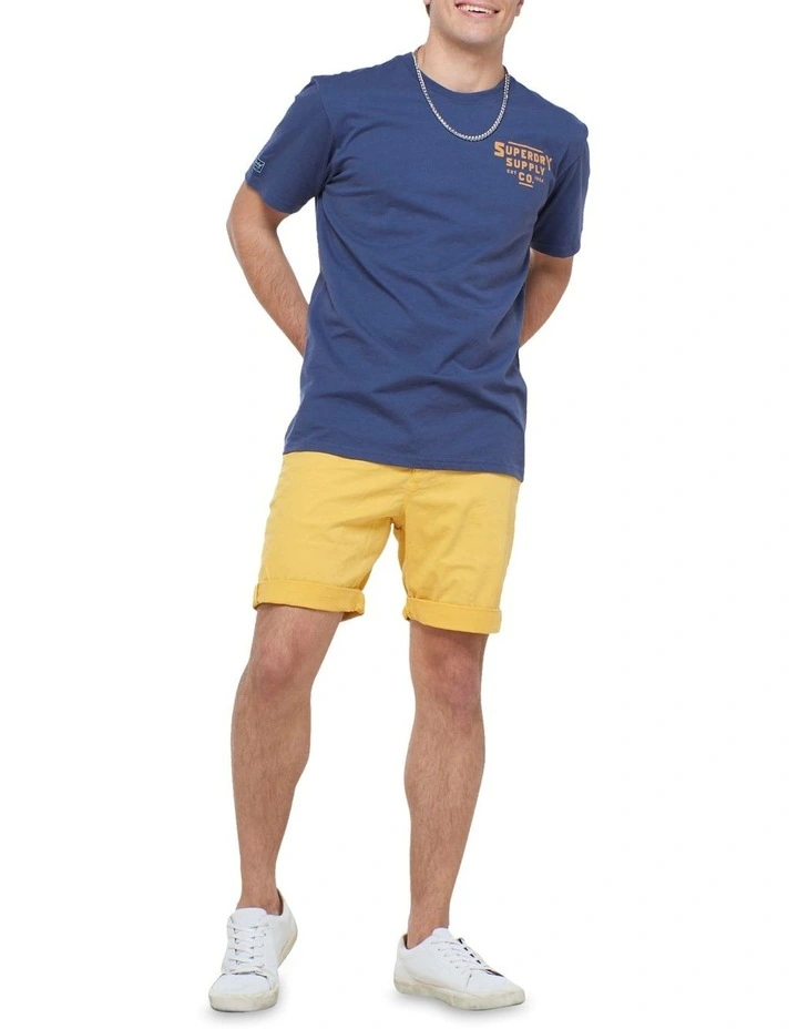 Heritage Mountain Relax Tee Navy image 2