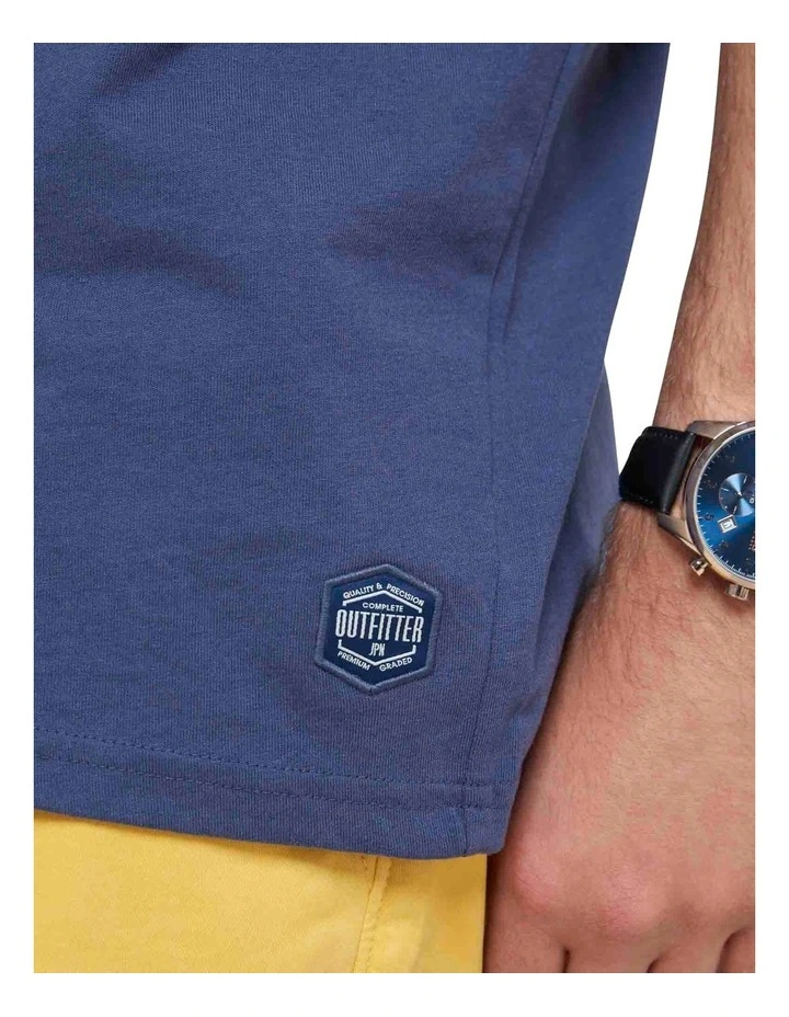 Heritage Mountain Relax Tee Navy image 6