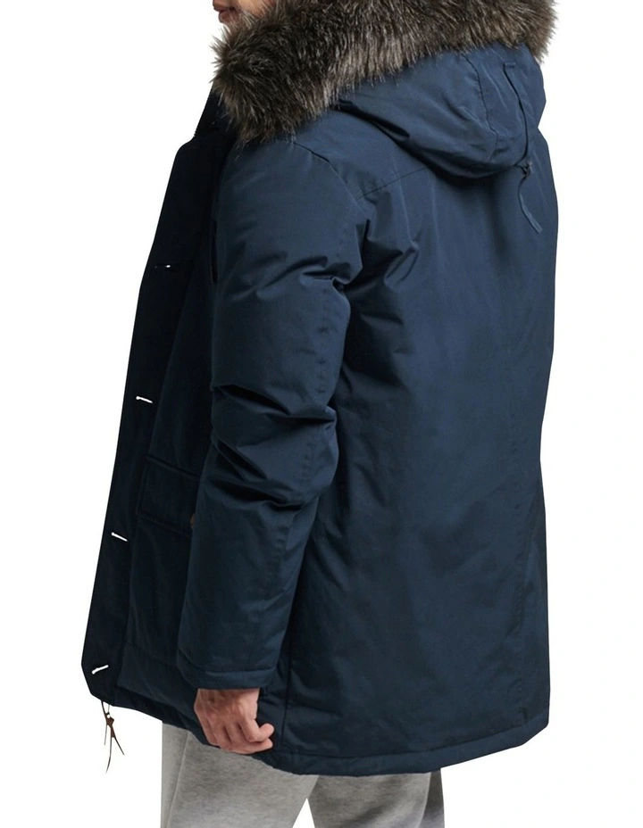 New Rookie Down Parka in Dark Navy image 2