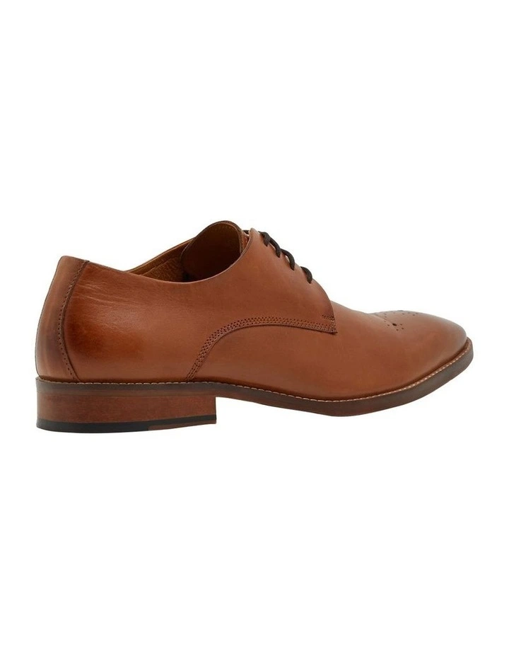 Olivier Leather Derby Shoe in Tan image 3
