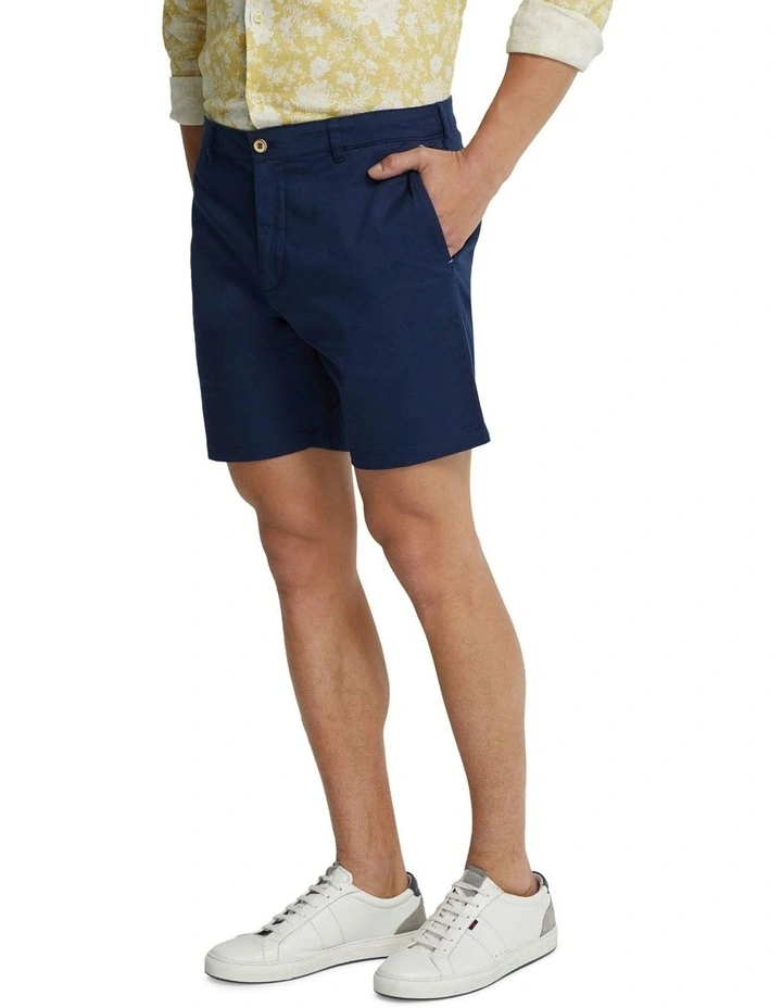 Tom Organic Cotton Shorts in Navy image 2
