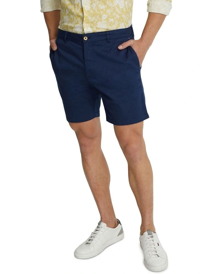 Tom Organic Cotton Shorts in Navy image 4