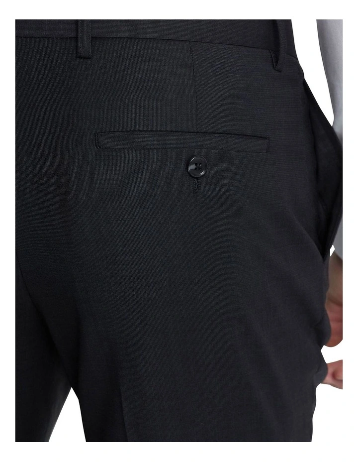 Hopkins Wool Suit Trousers in Charcoal image 6