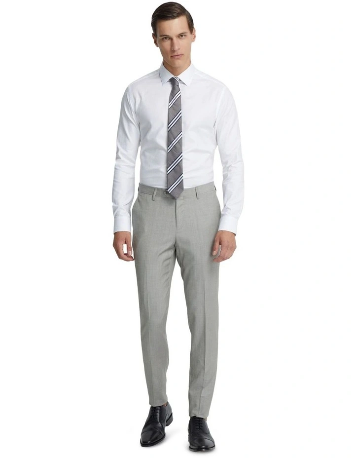Beckton Twill Shirt in White image 1