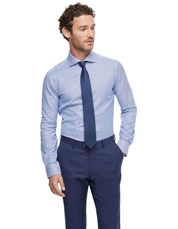 Trafalgar Luxury Shirt in Navy image 5