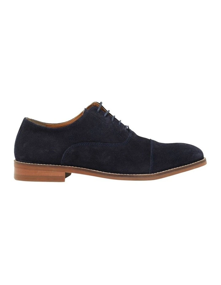 Saville Suede Shoe in Navy image 1