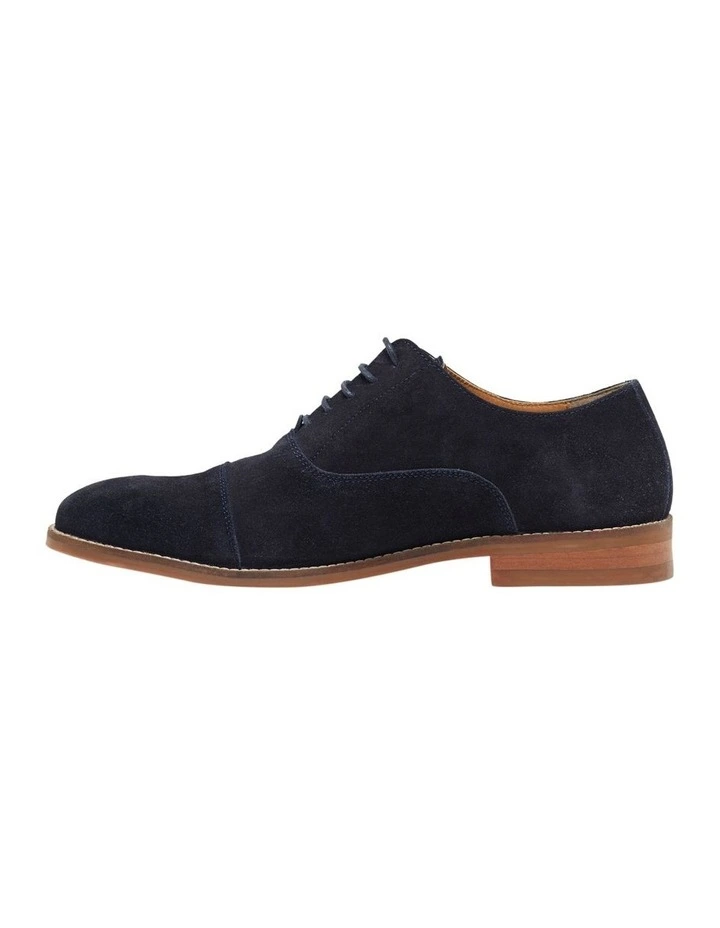 Saville Suede Shoe in Navy image 2