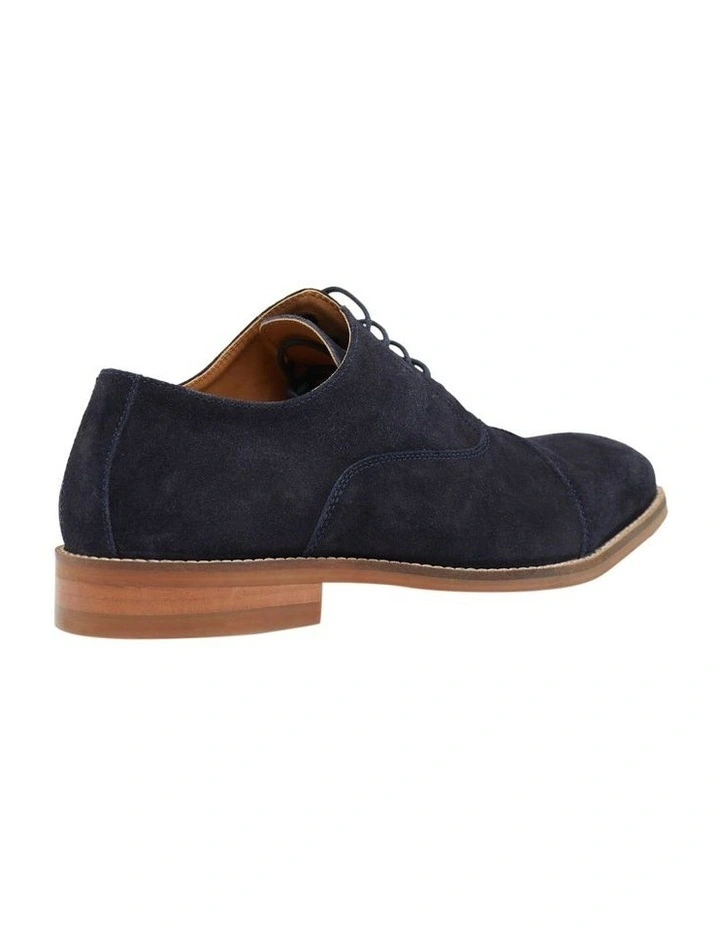 Saville Suede Shoe in Navy image 3