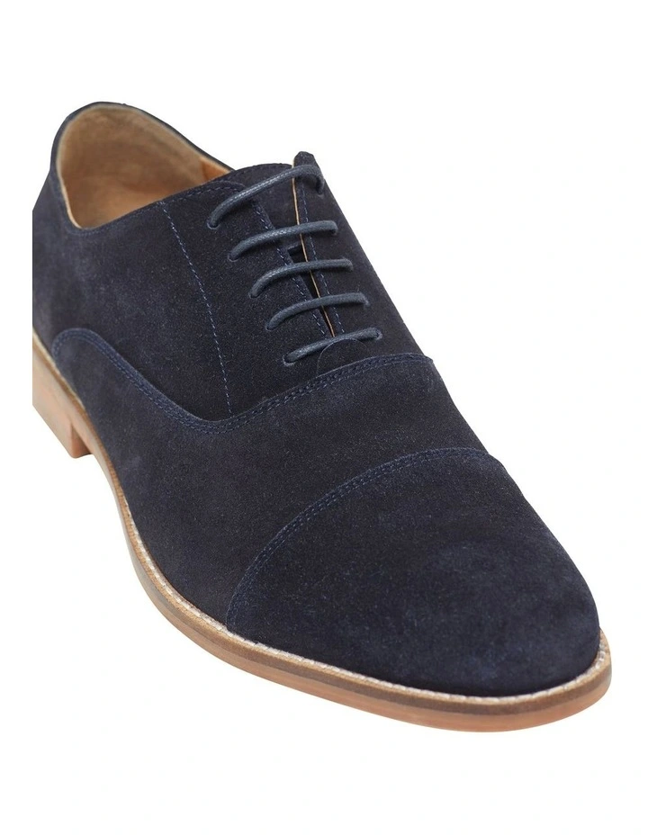 Saville Suede Shoe in Navy image 4