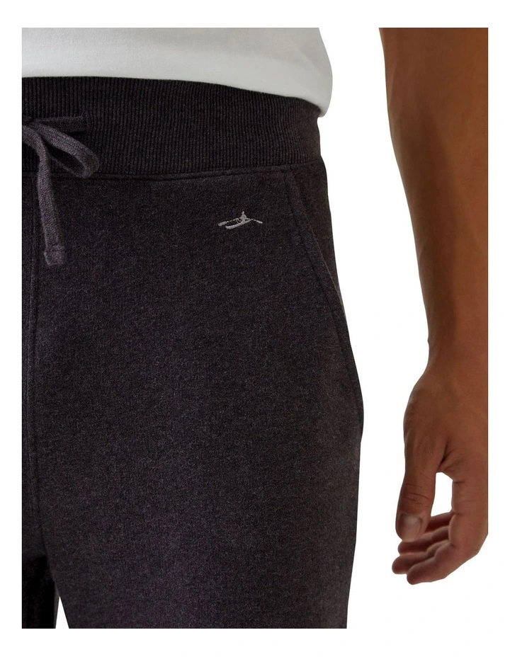 Benson Organic Cotton Track Pants in Charcoal image 6